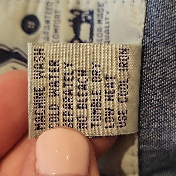 Vintage 90s Studio Wear medium blue denim button down maxi dress - Picture 5 of 5